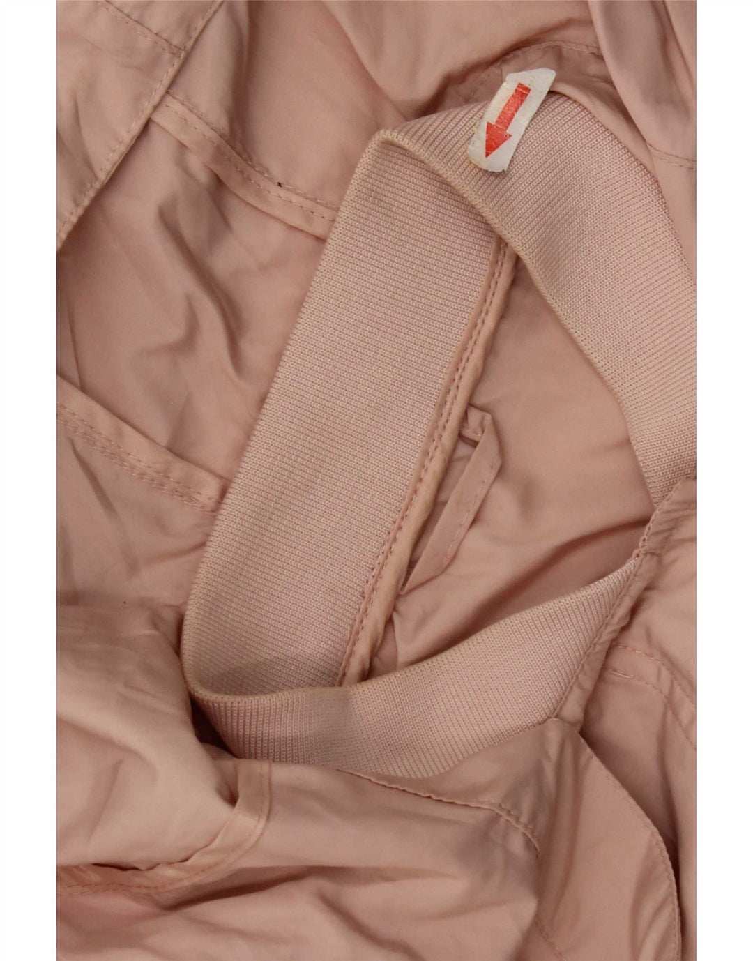 Zara Mujer Chubasquero Con Capucha UK 44 Poliéster Rosa Mediano