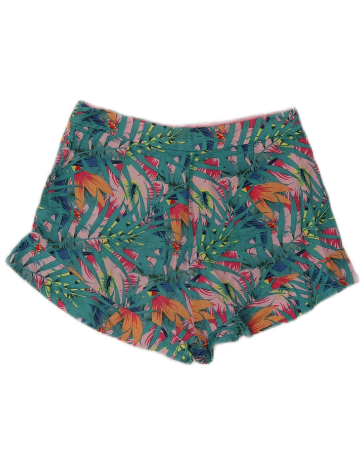 PEPE Jeans Hot Pants Mujer Small W27 Algodón Floral Multicolor