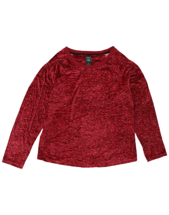 Laura Ashley Top Mujer Manga Larga UK 44 Poliéster Rosa Medio