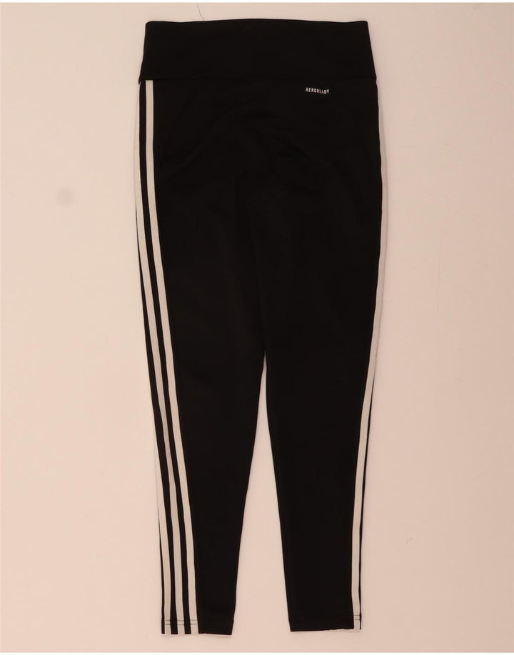Leggings ADIDAS Aeroready para mujer Reino Unido 12/14 Mediano Negro Poliéster