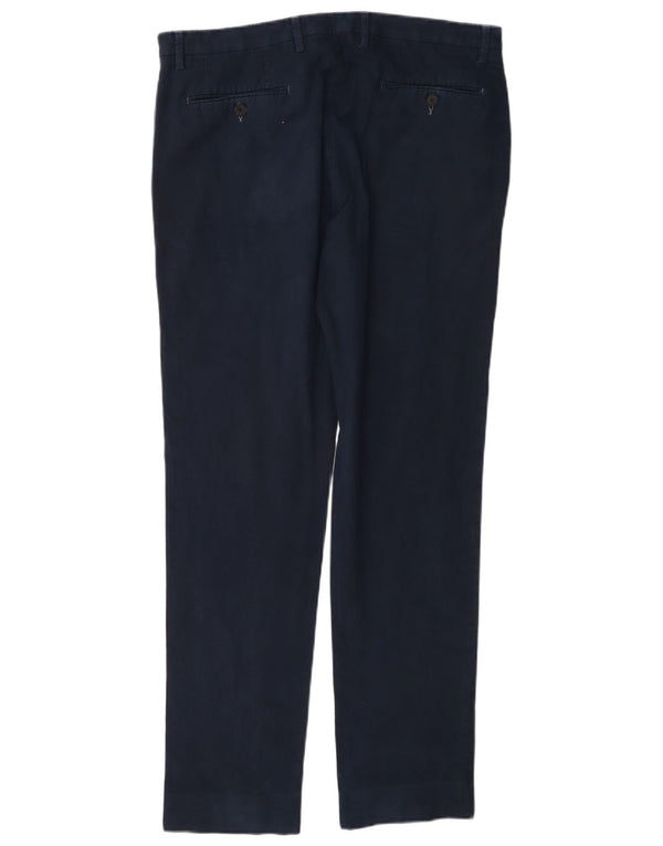 Pantalones chinos ajustados Reiss para hombre W34 L31 Algodón azul marino