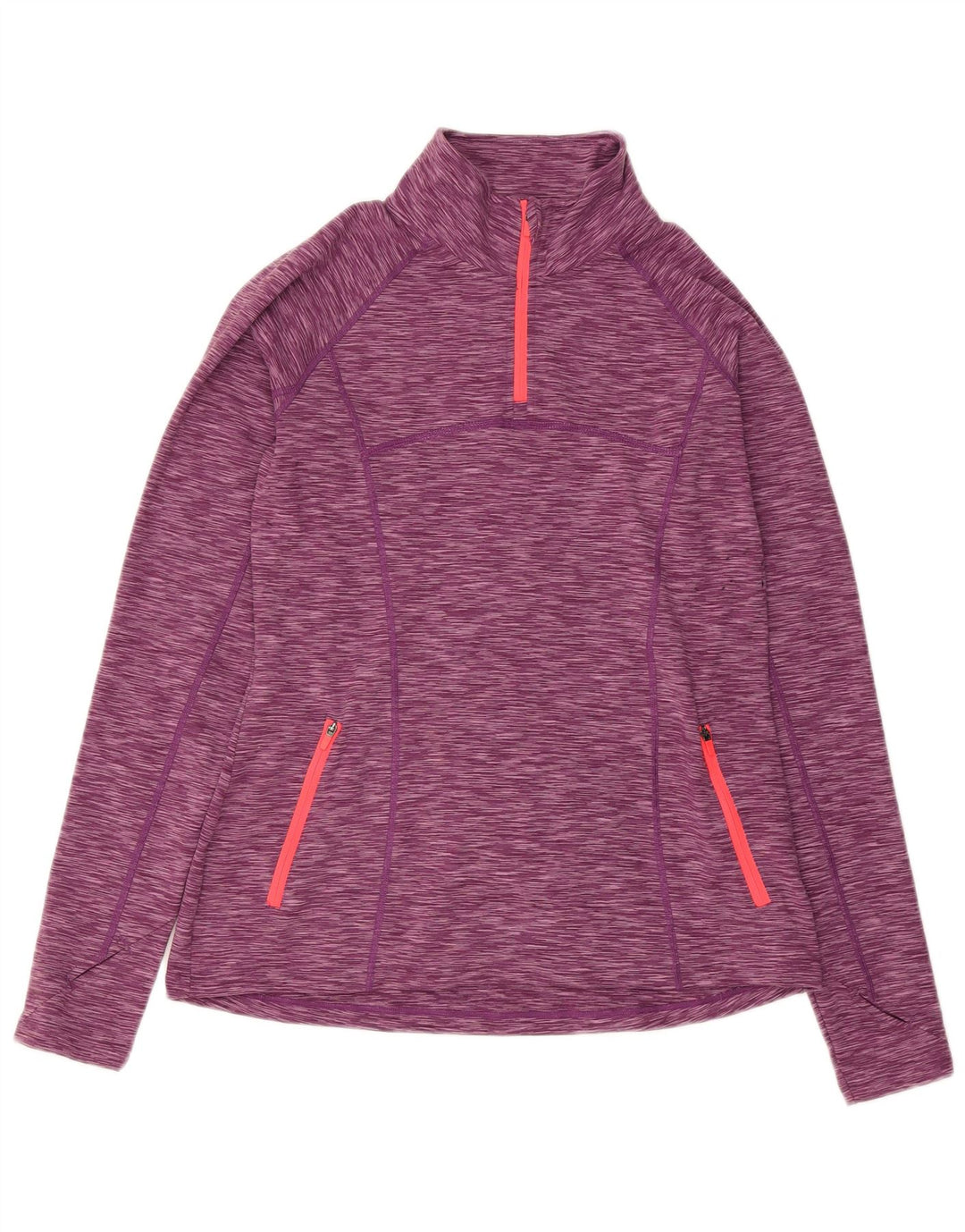 Top de chándal tipo jersey para mujer de Mountain Warehouse UK 40, talla M, color morado