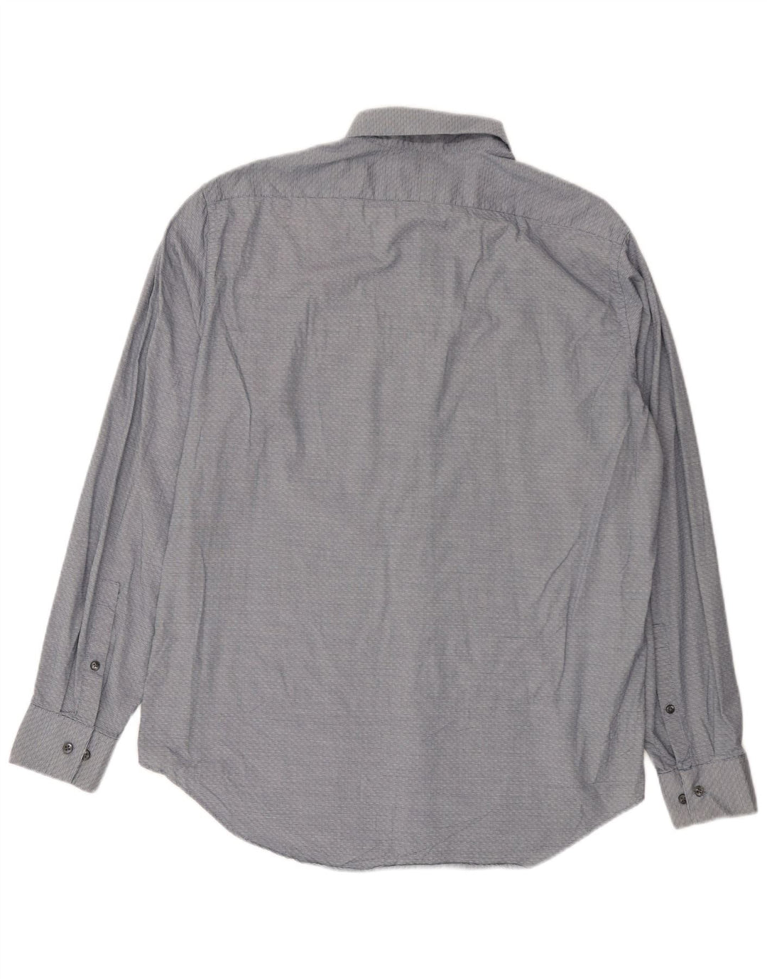 Calvin Klein Camisa Slim Fit para Hombre Grande Azul Marino Geométrico