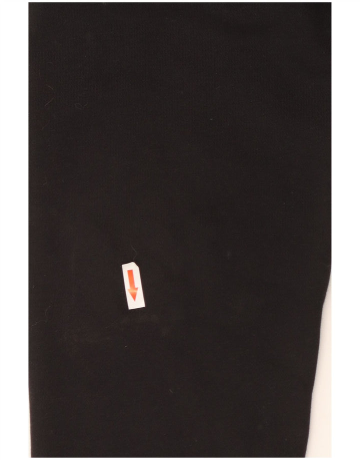 NIKE Sudadera con capucha para hombre, talla grande, algodón negro