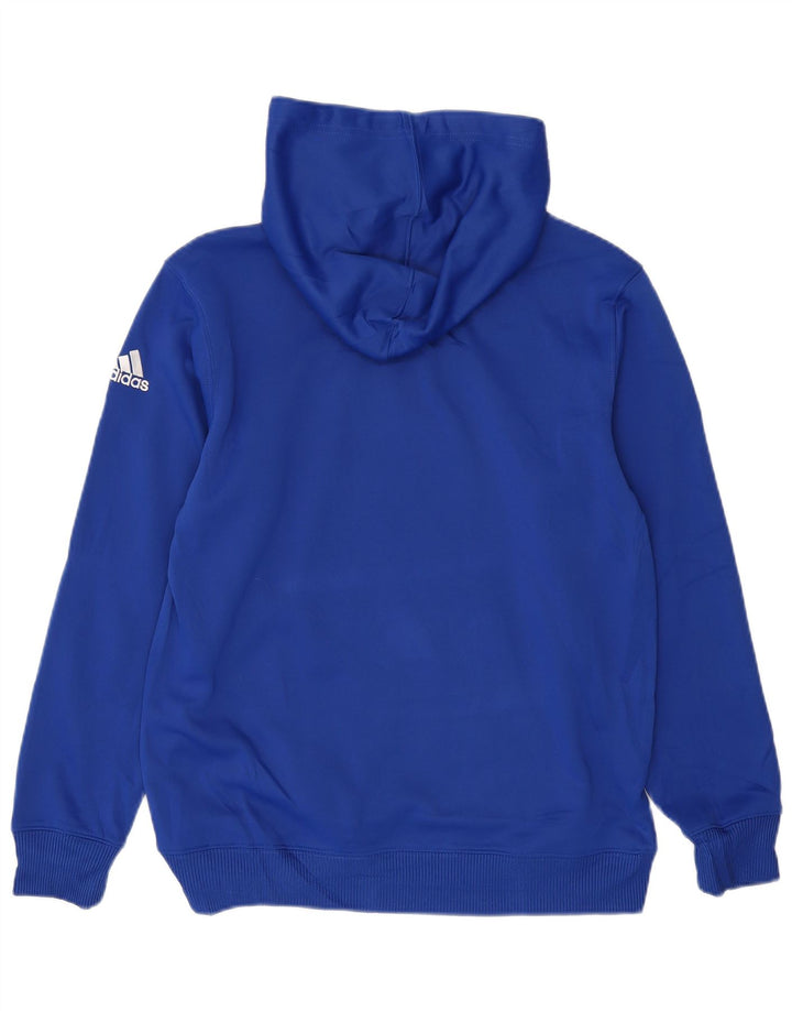Adidas Hombre Panthers Graphic Sudadera con capucha Jersey Azul Medio Poliéster