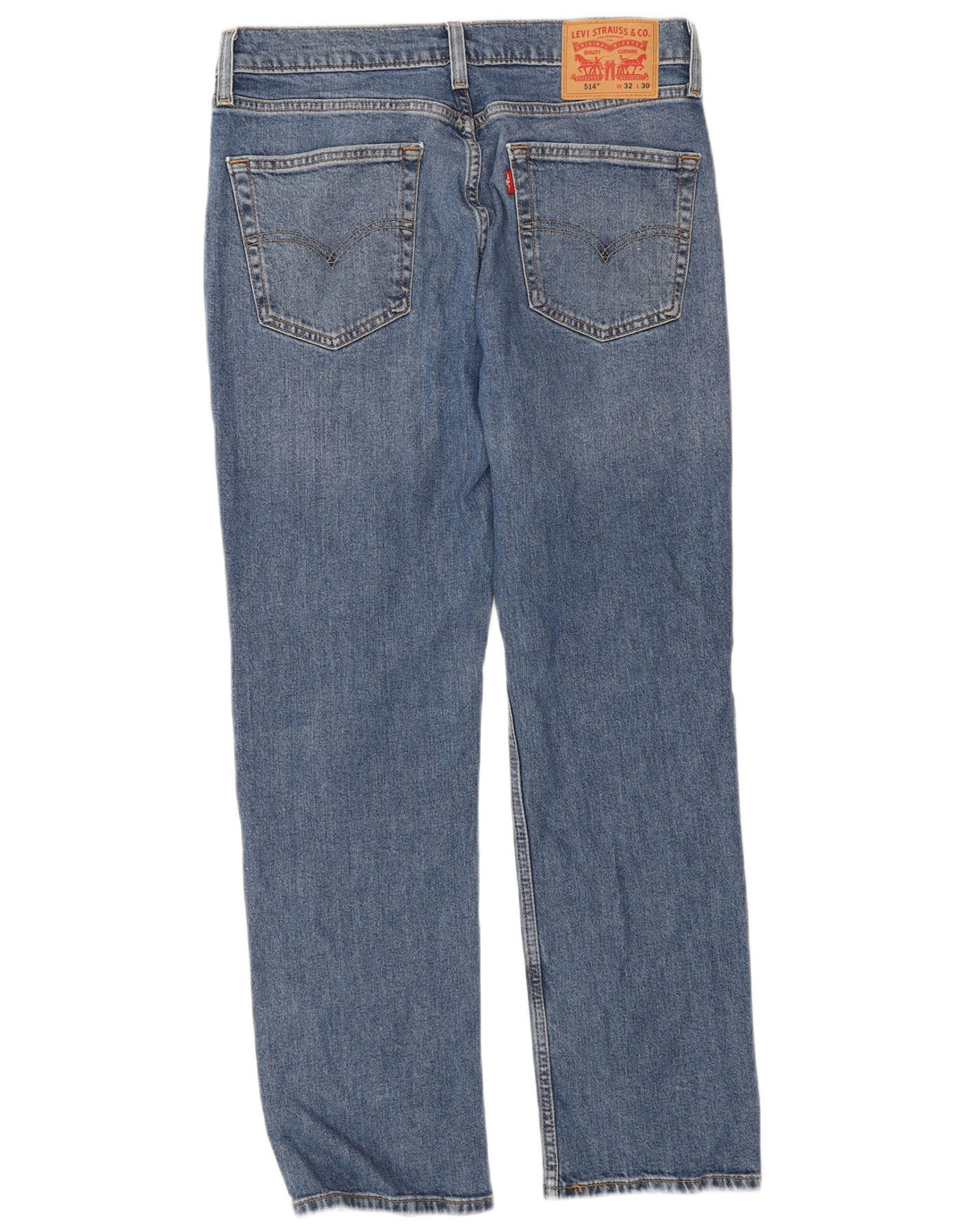 Levi's Jeans rectos 514 para hombre W32 L30 Algodón azul