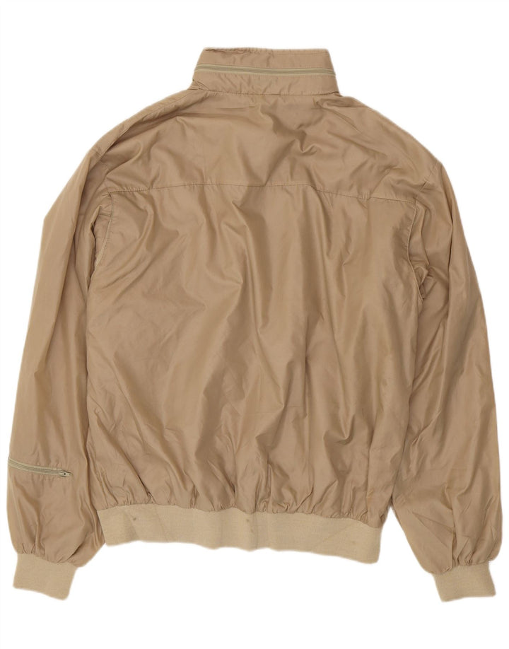 Chaqueta bomber para hombre Izod UK 40 Large Beige Nylon
