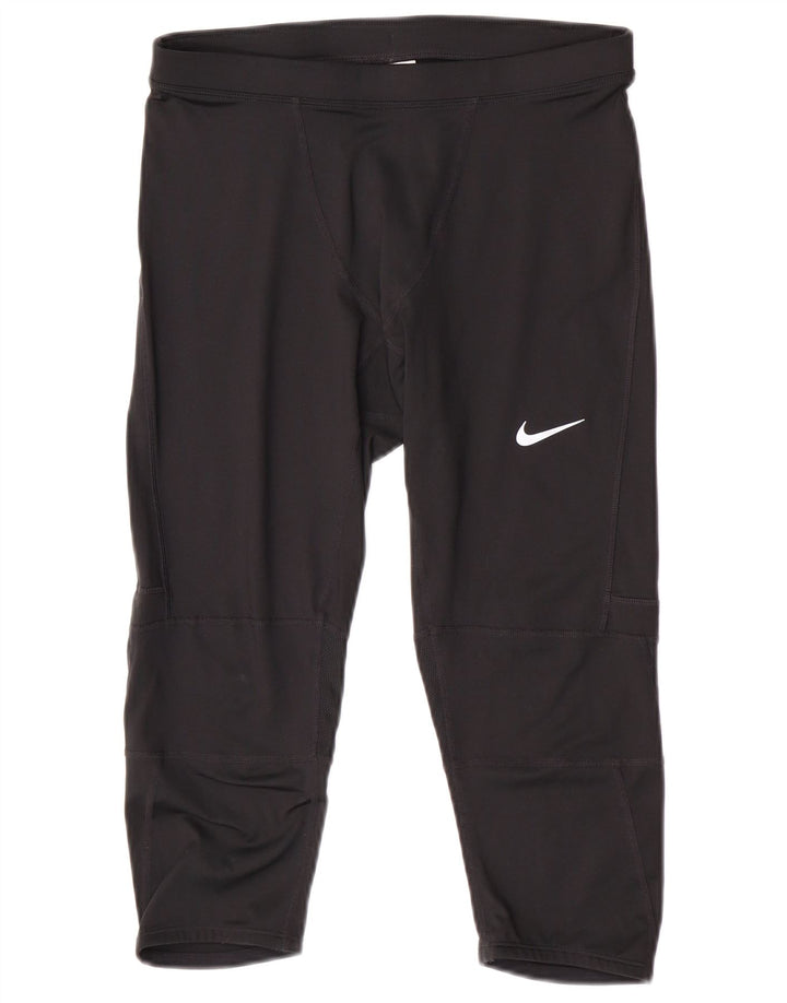 Nike Dri Fit Capri Leggings para hombre XL Poliéster negro