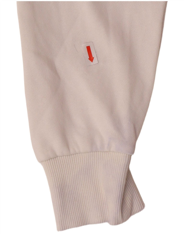 JACK & JONES Hombre Sudadera Gráfica Jumper Medium White Colorblock