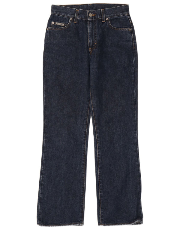 Vaqueros Rectos Calvin Klein Mujer W26 L27 Azul