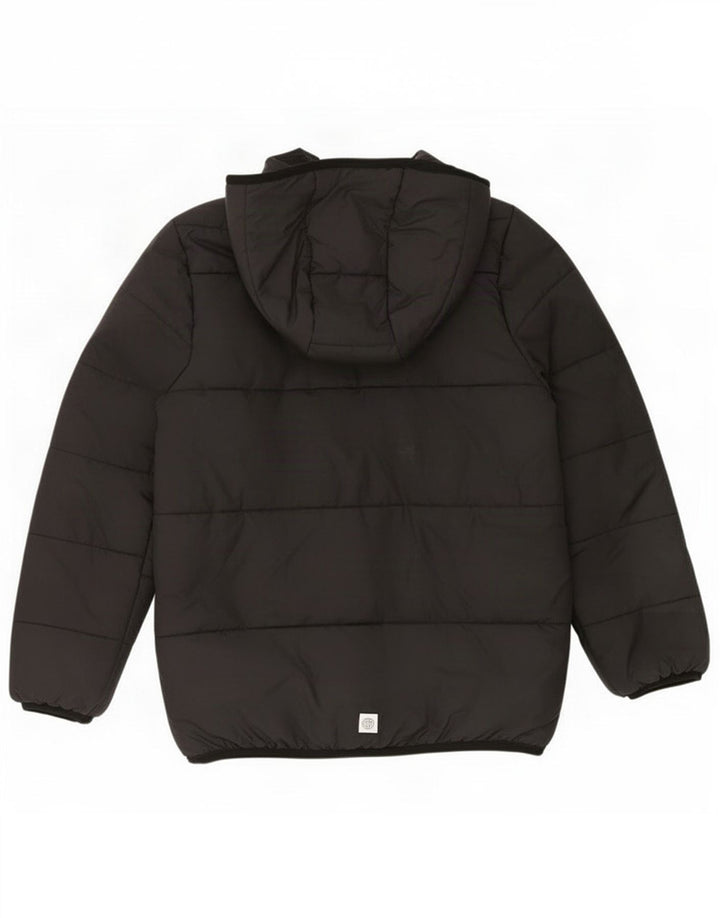Adidas Chaqueta acolchada con capucha para niño 9-10 años Negro Poliéster
