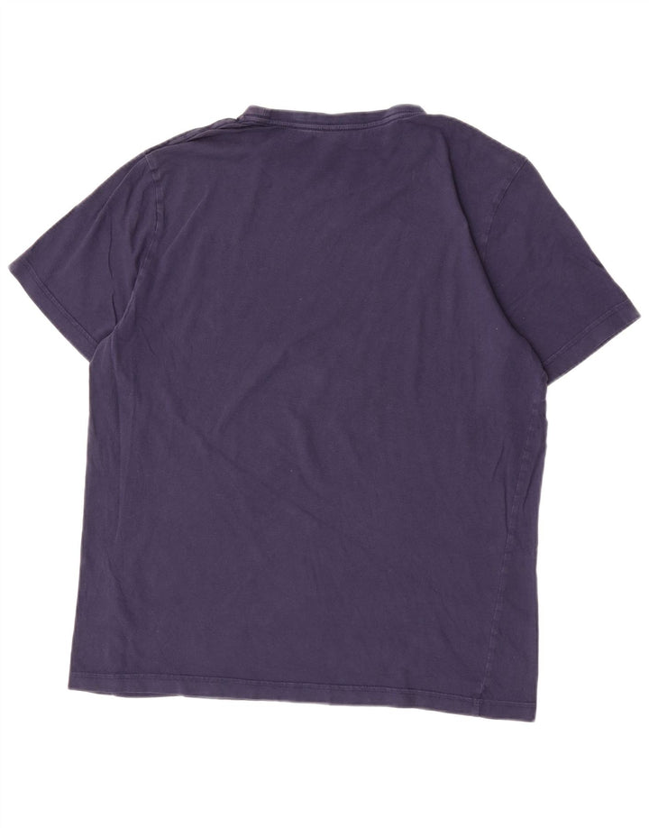 Puma - Camiseta gráfica para hombre, talla grande, azul marino