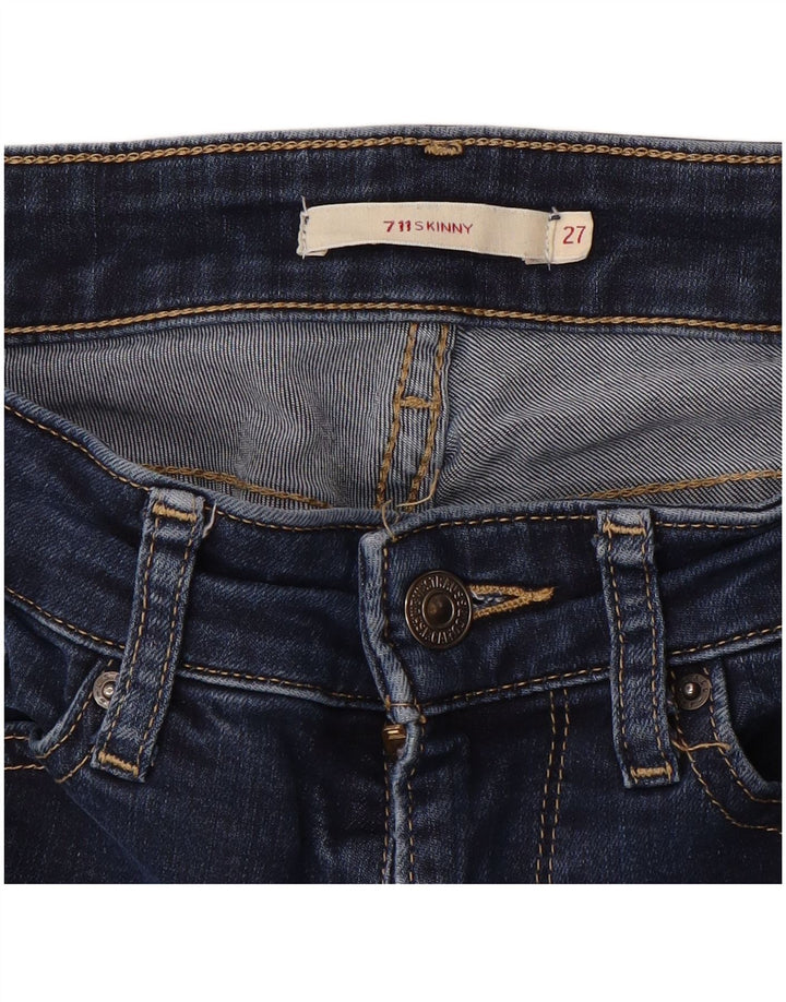 Vaqueros Levi's Mujer 711 Skinny W27 L26 Azul