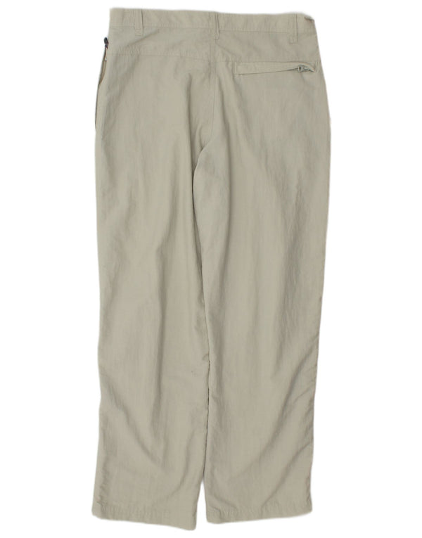 Pantalones De Senderismo Mujer Marks & Spencer W32 L29 Poliamida Verde