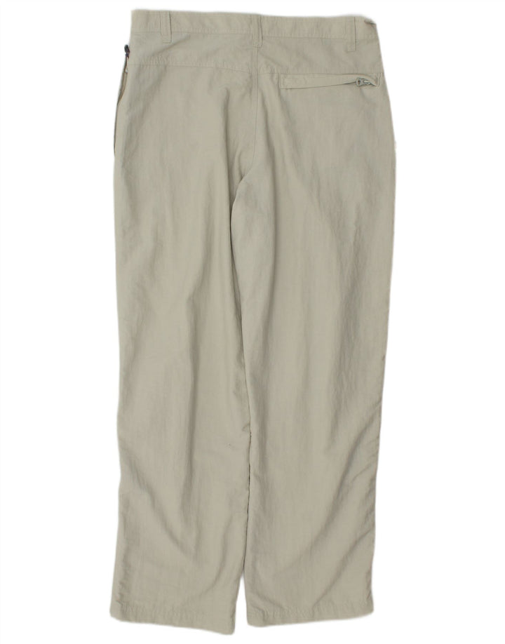 Pantalones De Senderismo Mujer Marks & Spencer W32 L29 Poliamida Verde