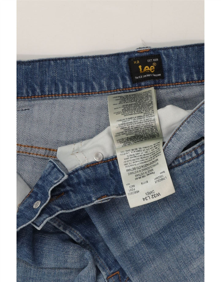 Lee Vaqueros Rectos Daren para Hombre W32 L34 Algodón Azul