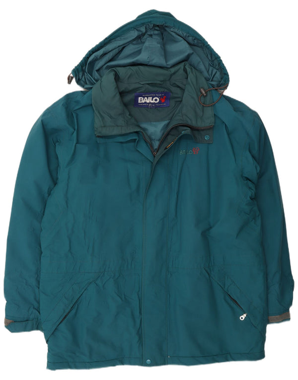 Bailo Abrigo cortavientos con capucha para hombre UK 44 2XL Poliamida azul