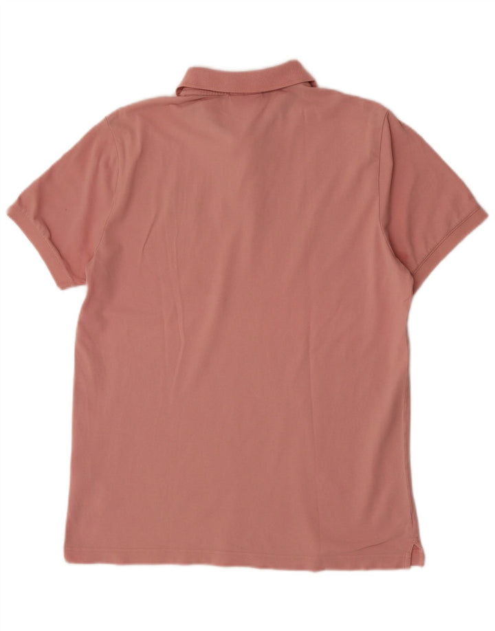 Polo Calvin Klein para hombre de algodón rosa medio
