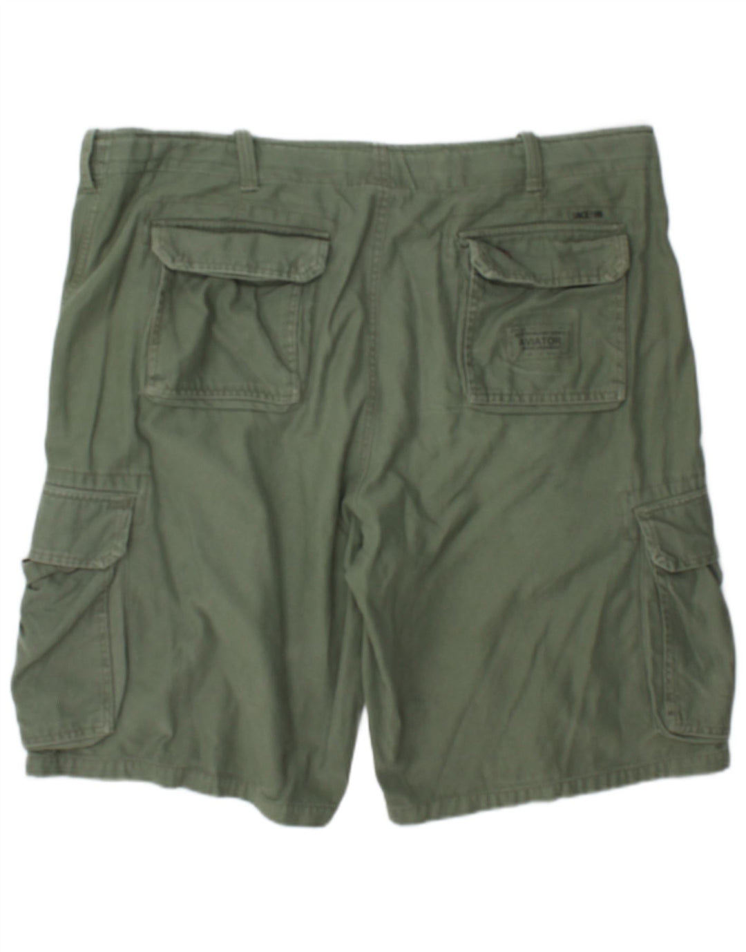 Mil-Tec Pantalones cortos cargo para hombre 2XL W42 Algodón verde
