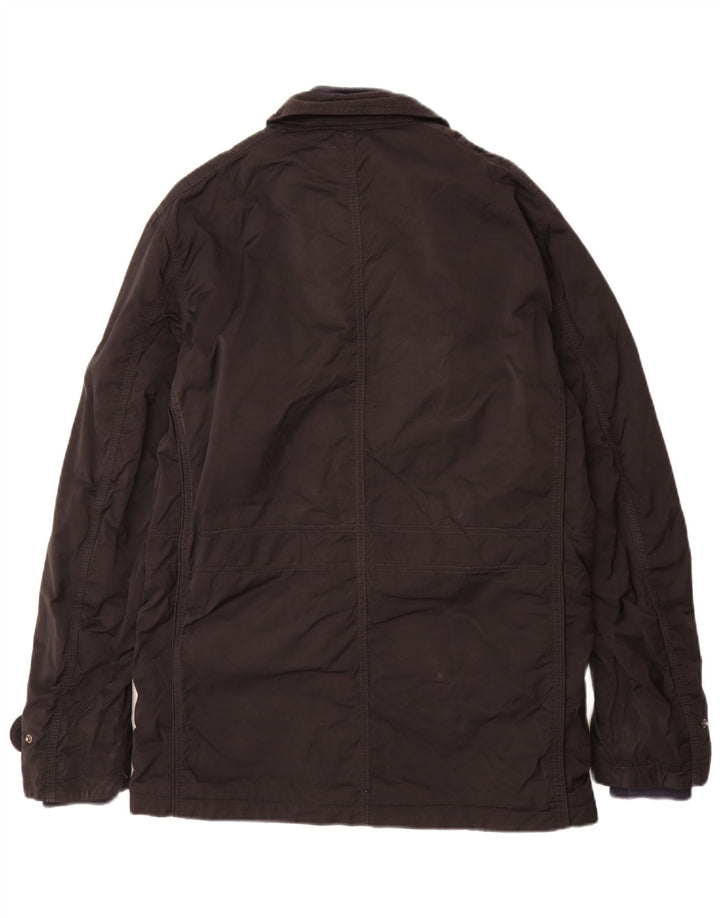 Tommy Hilfiger Chaqueta utilitaria para hombre UK 38 Medium Black Nylon