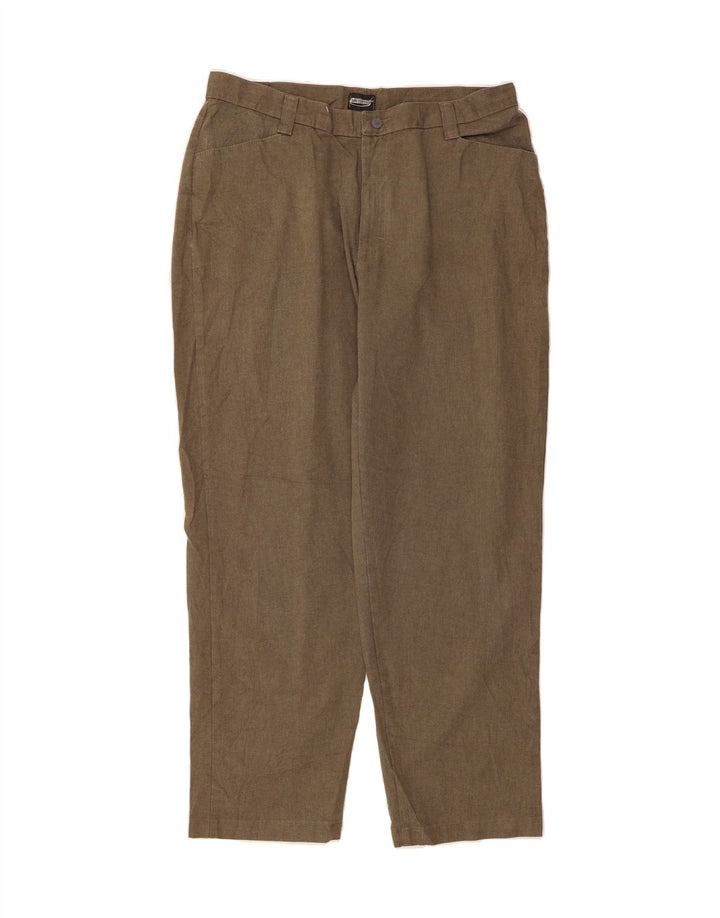 LEE Womens Tapered Casual Trousers W36 L30  Brown Vintage Lee and Second-Hand Lee from Messina Hembry 