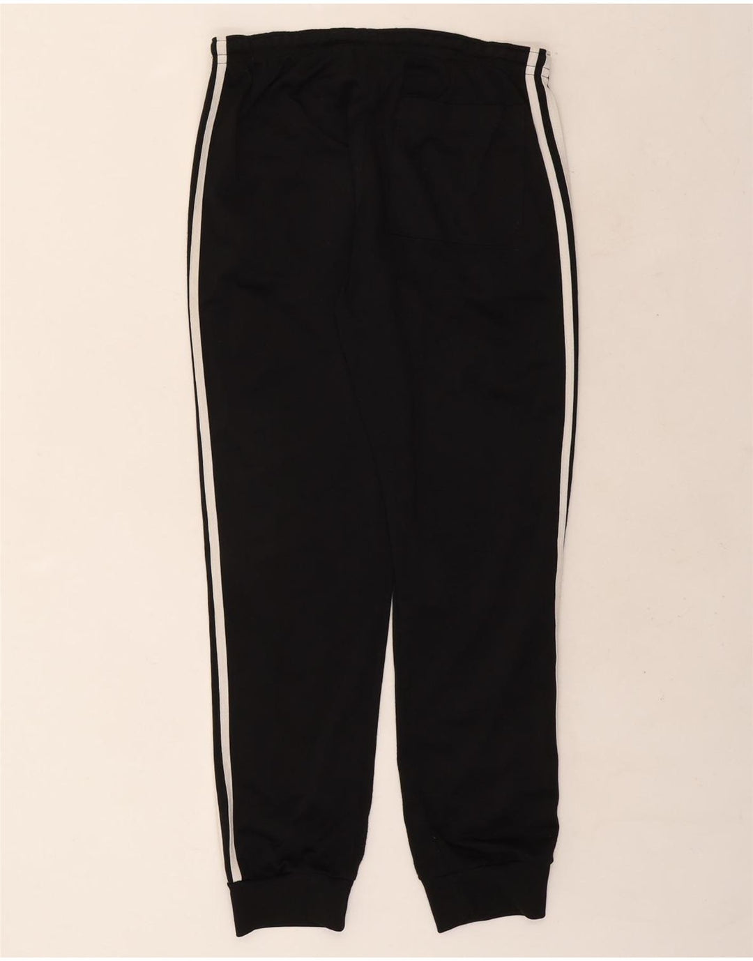 Adidas Pantalones de chándal para hombre Joggers UK 38/40 Medium Negro Poliéster