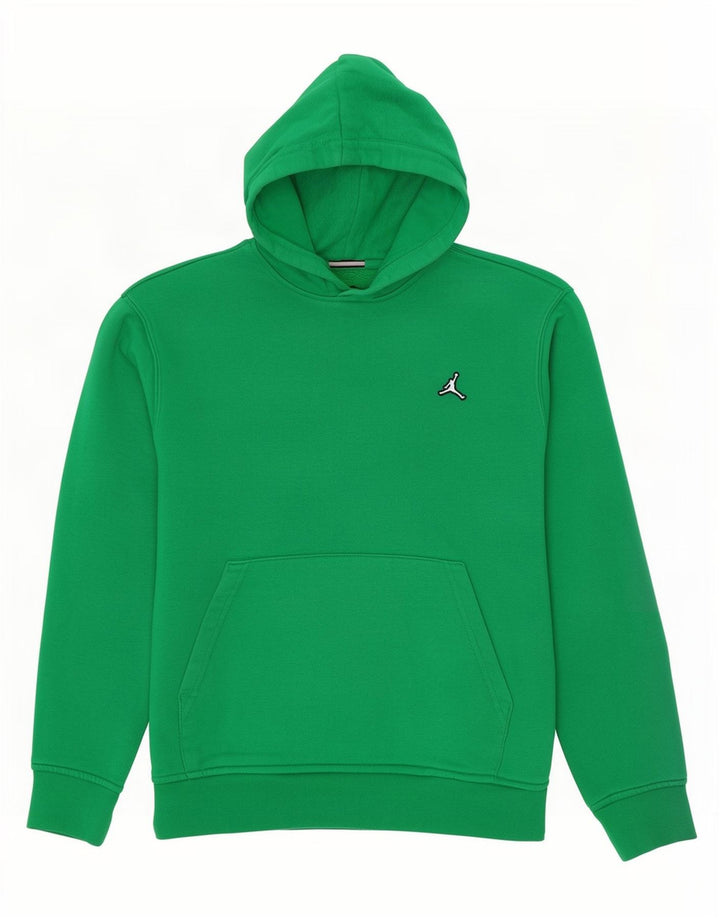 Jersey con capucha Jordan para hombre de algodón verde medio