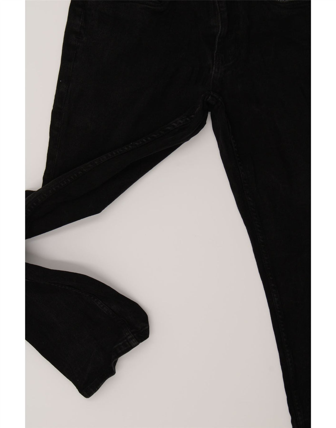 IZOD Womens Straight Jeans W30 L30 Black Cotton Vintage Izod and Second-Hand Izod from Messina Hembry 