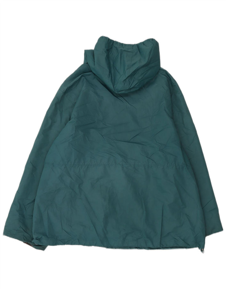 MOUNTAIN WAREHOUSE Chaqueta impermeable con capucha para mujer UK 22 3XL Verde Poliéster
