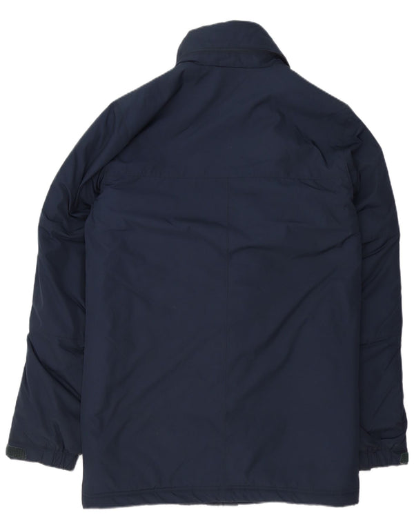 NIKE Chaqueta cortavientos para hombre UK 36 Small Azul marino Poliéster