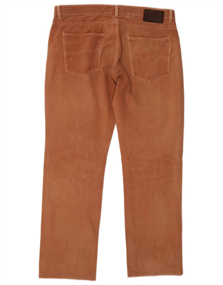Jeans Recto Hombre Massimo Dutti W36 L30 Marrón