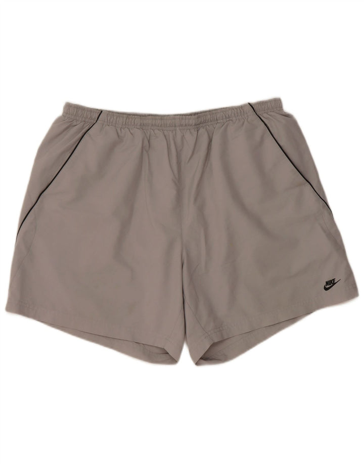 Pantalones cortos deportivos NIKE para hombre 2XL Gris Poliéster