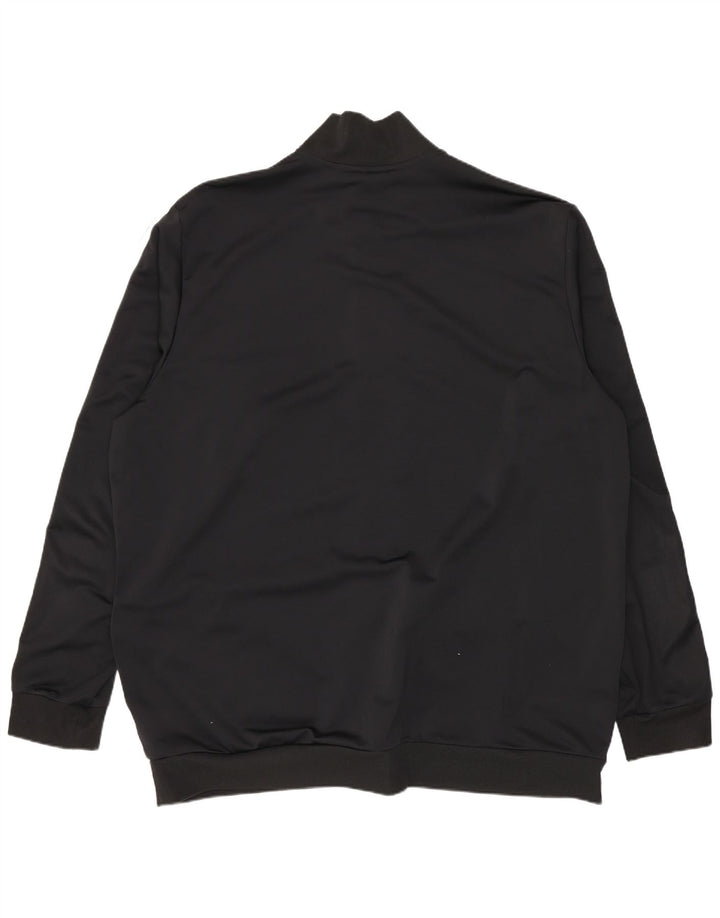 Adidas - Chaqueta de chándal para hombre, talla 52/54, 2XL, poliéster negro