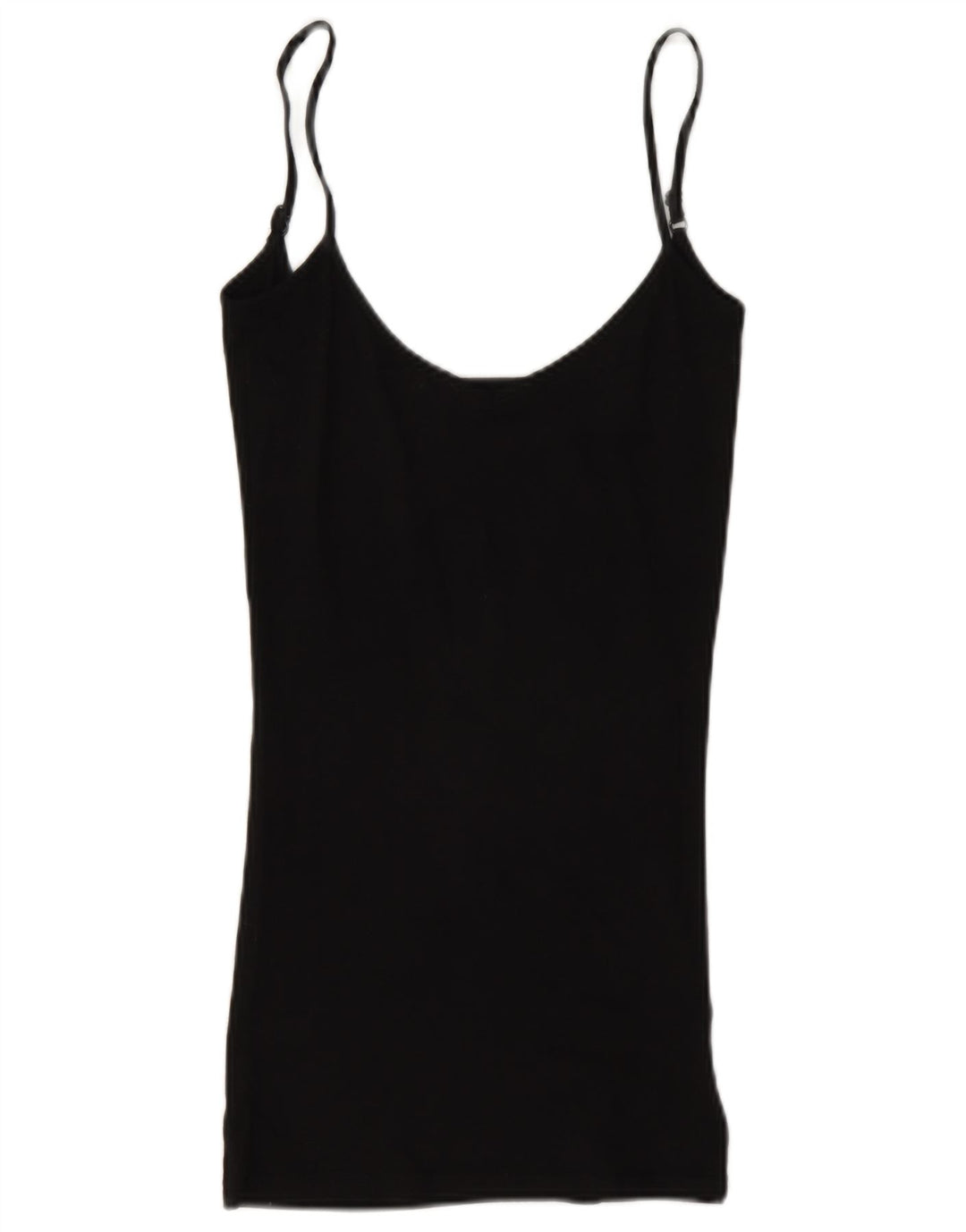 Guess Top Cami Mujer UK 4 XS Viscosa Negra
