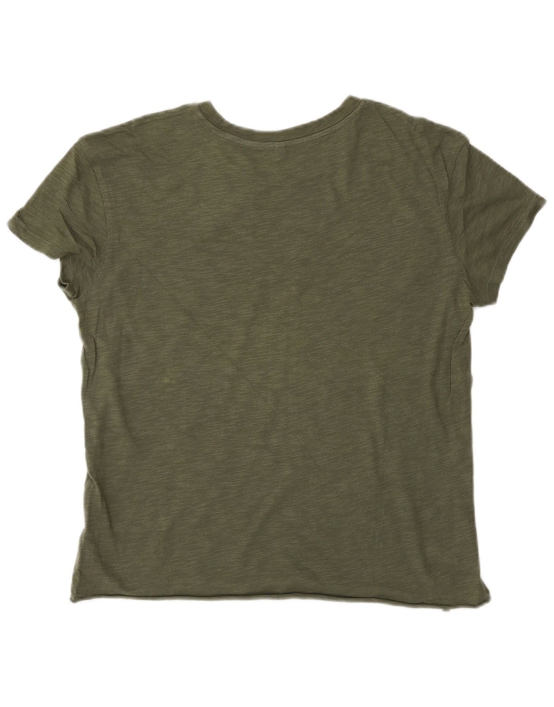 BENETTON Camiseta gráfica para mujer Top UK 44 Medium Khaki