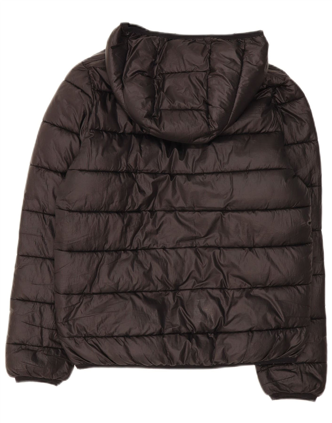 Champion Chaqueta acolchada con capucha para niño 13-14 años XL Negro Poliéster
