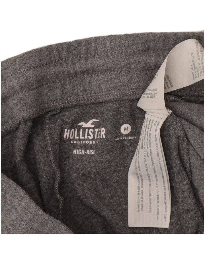 Hollister Pantalones de chándal para mujer Joggers UK 44 Algodón gris medio