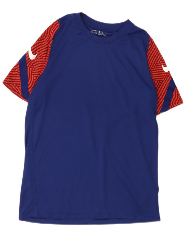Camiseta Nike Dri Fit Graphic para hombre, talla grande, color azul