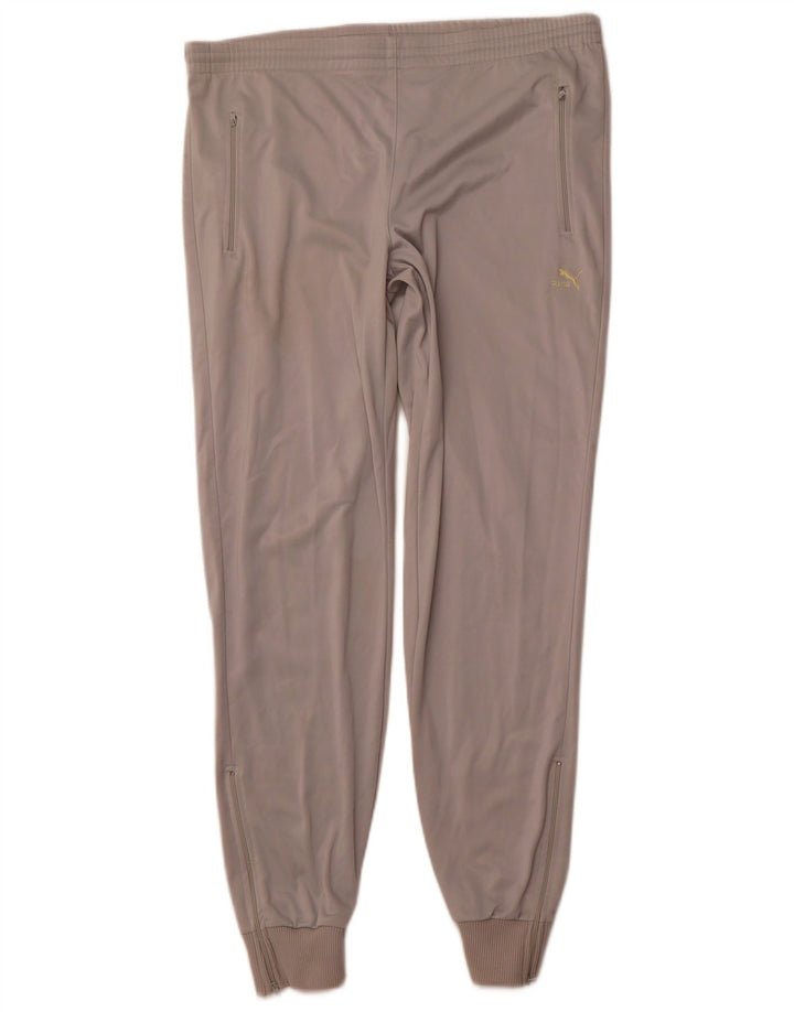 Puma Chándal completo para hombre Gris grande Poliéster con bloques de color