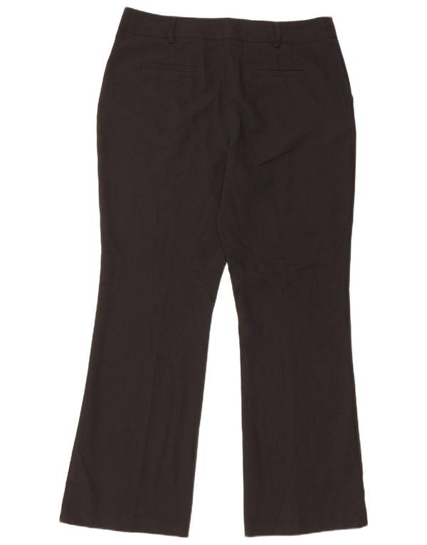 M&Co Pantalones chinos con corte de bota para mujer UK 14 Large W32 L29 Poliéster negro