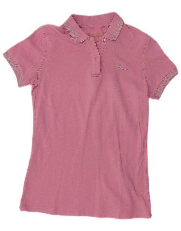 Lotto Polo para mujer UK 42 Medium Pink