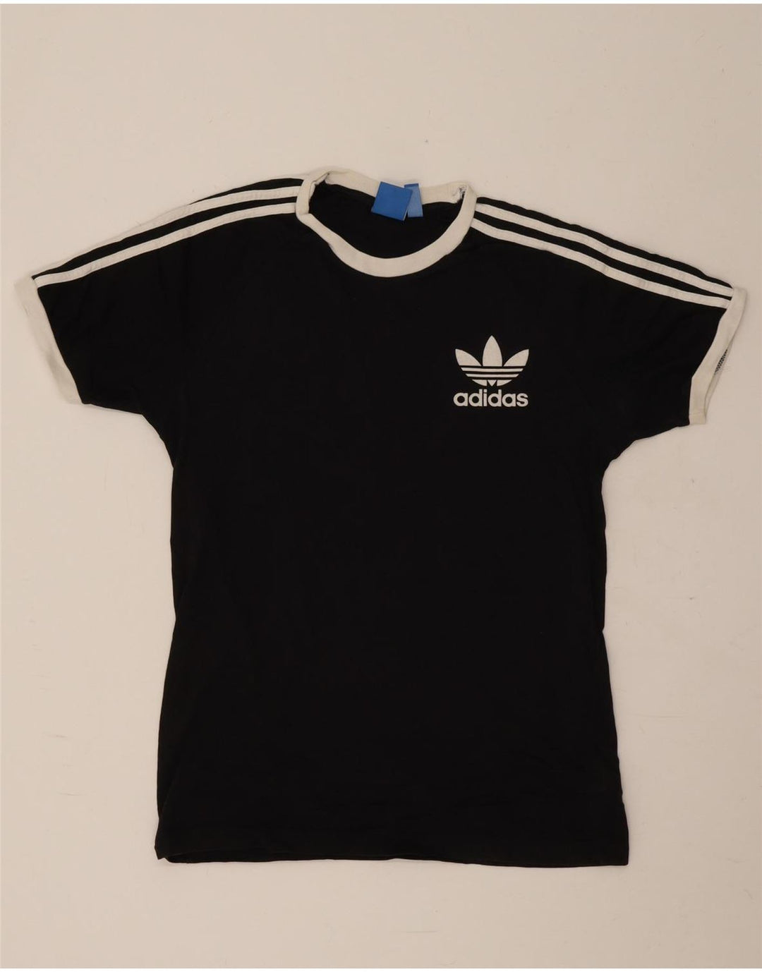 Adidas - Camiseta gráfica para hombre, talla mediana, algodón negro