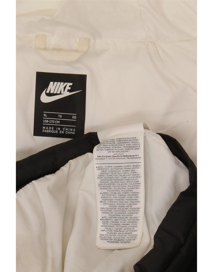 Nike Chaqueta acolchada con capucha para niños 13-14 años XL, multicolor