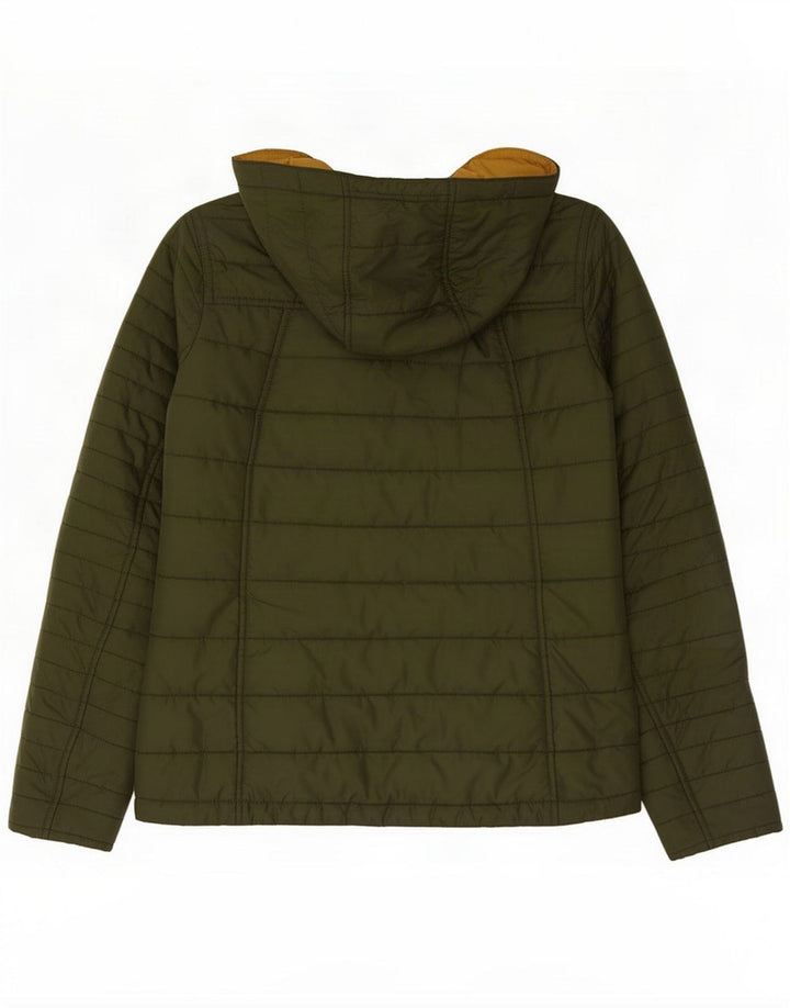 Chaqueta acolchada con capucha para mujer Barbour UK 8 Small Green Poliéster