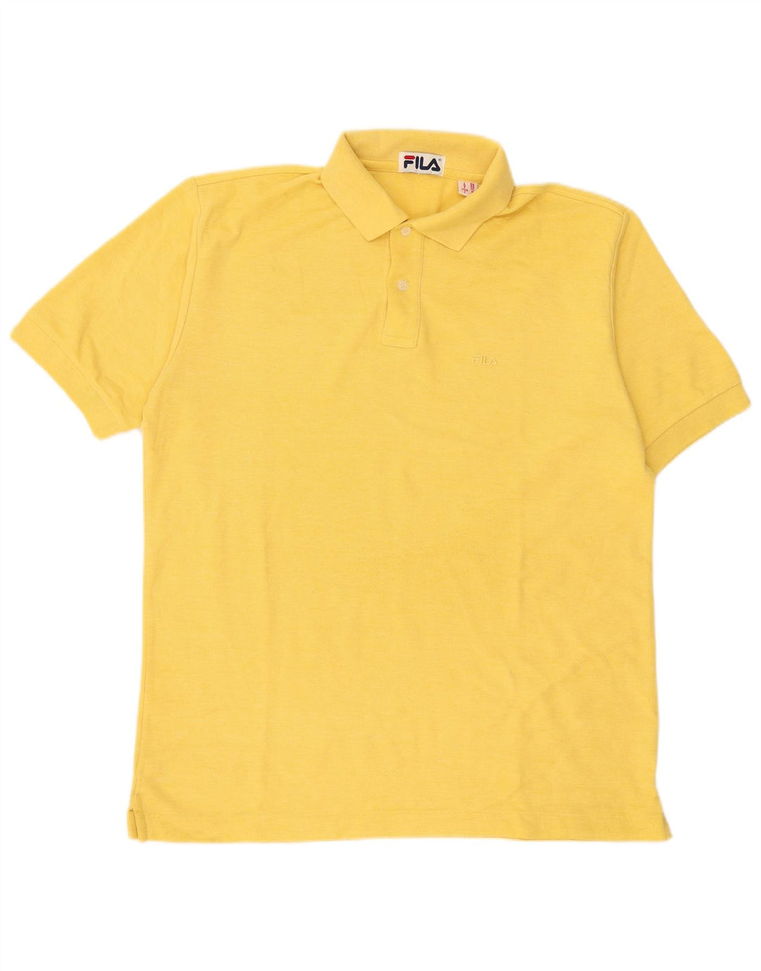 Polo Fila Hombre IT 50 Algodón Amarillo Medio