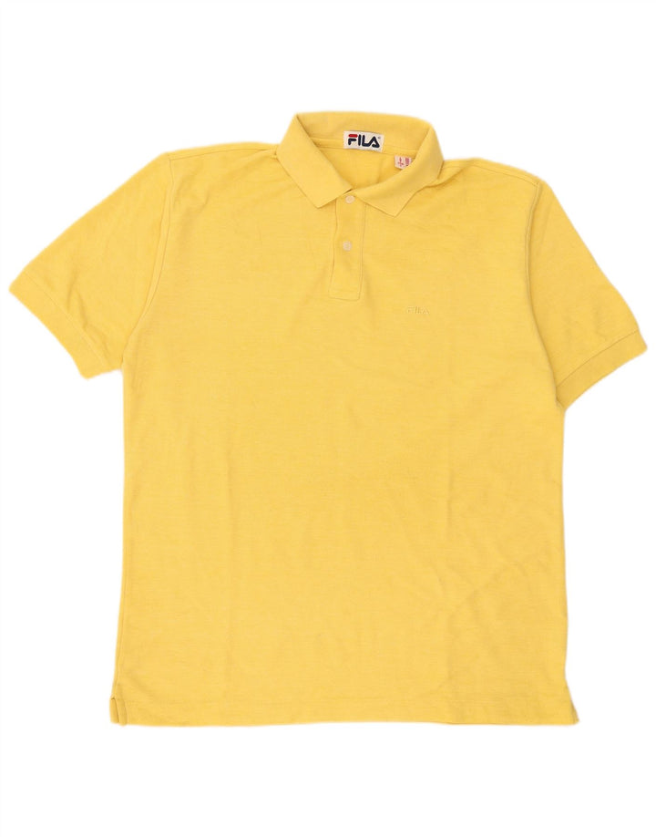 Polo Fila Hombre IT 50 Algodón Amarillo Medio