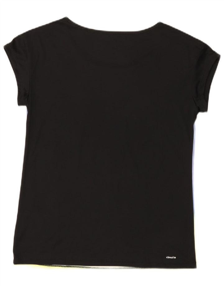Adidas Mujer Climalite Camiseta Top UK 12/14 Mediano Multicolor
