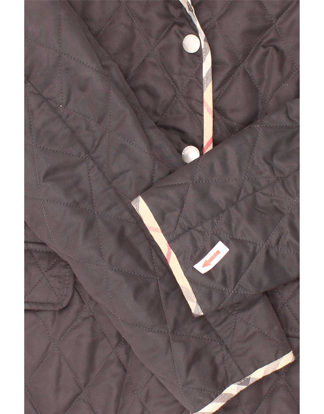 Burberry Chaqueta Acolchada Niña 11-12 Años Negro Poliéster