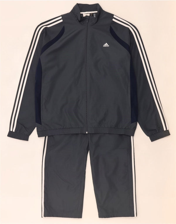 Adidas Chándal completo Climalite para hombre UK 44/46 Large Grey Colourblock