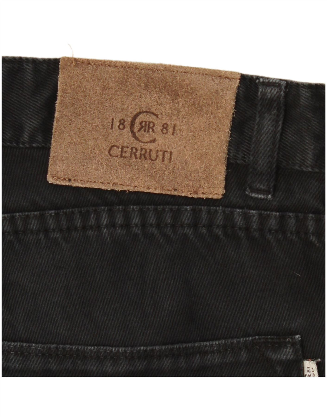 CERRUTI 1881 Vaqueros rectos para hombre W36 L34 Negro